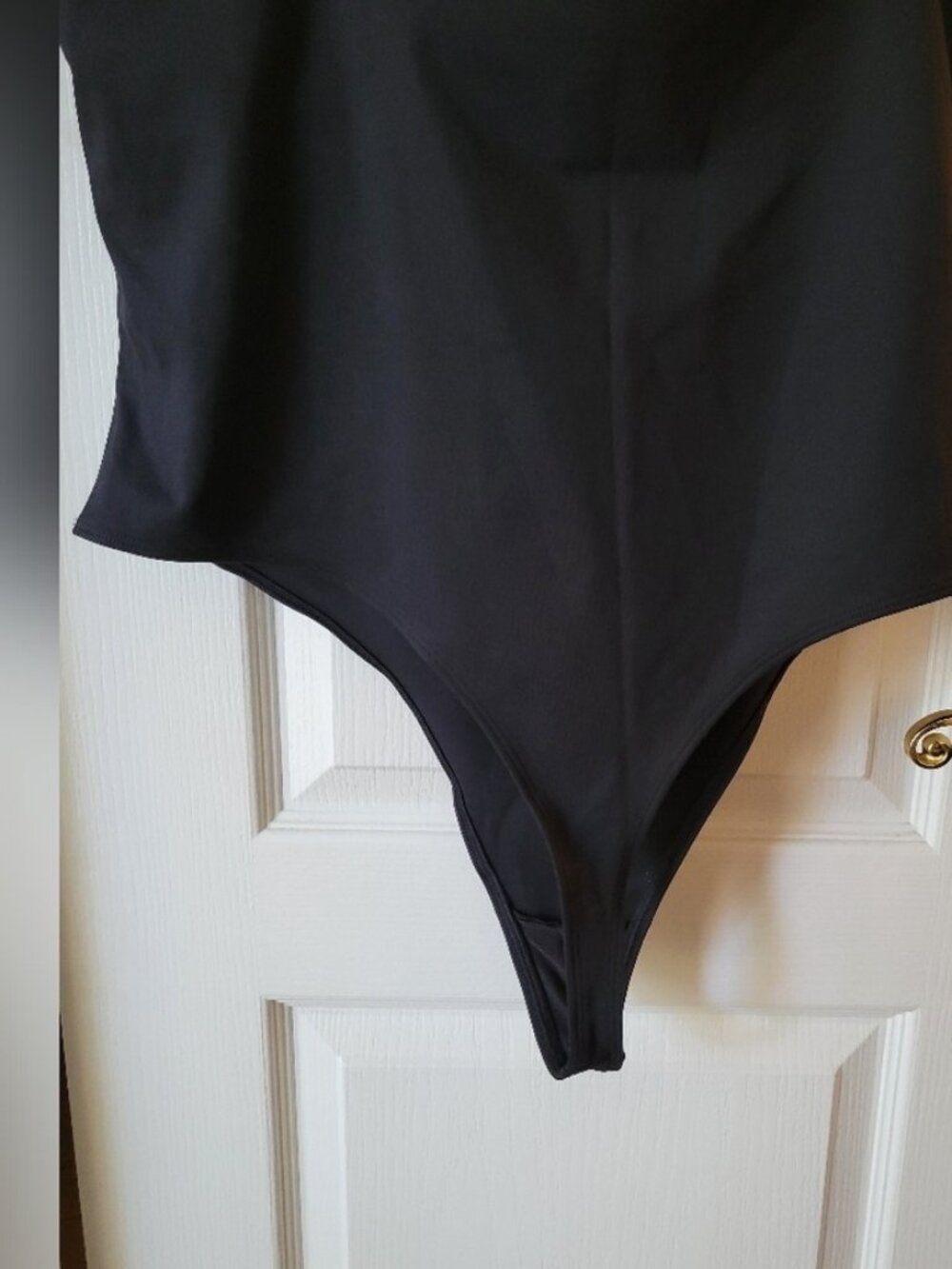 Bodysuit Base Layer Black Size XL Spaghetti Straps - Picture 2 of 2